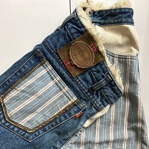 Boss jean shorts